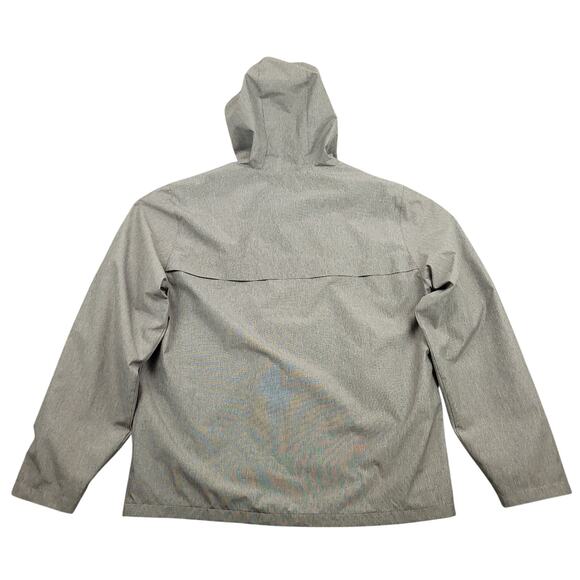 Marc Anthony Men's Designer Full Zip Windbreaker Jacket Size XL Gray Black - Picture 7 of 11